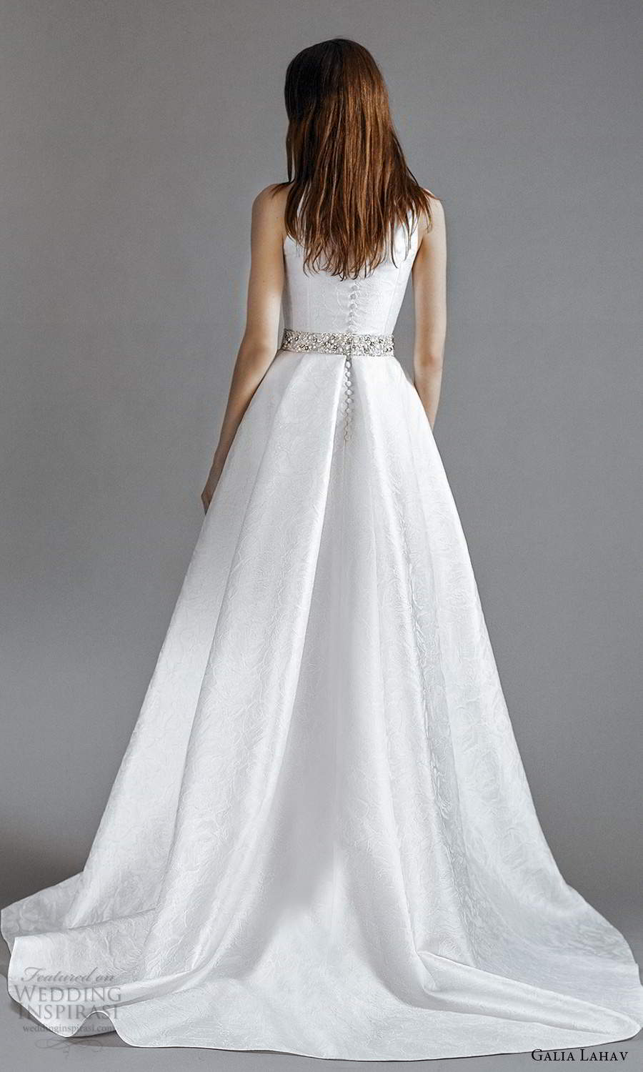 galia lahav 2021 rtw bridal sleeveless straps jewel neckline clean minimalist mini short wedding dress floor length overskirt sweep train (8) bv galia lahav 2021 rtw bridal sleeveless straps jewel neckline clean minimalist mini short wedding dress floor length overskirt sweep train (8) bv