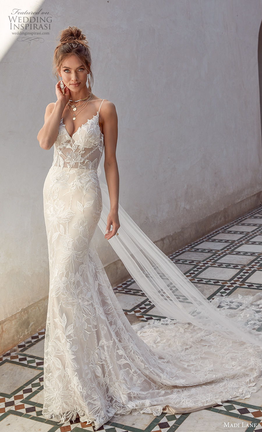 madi lane fall 2020 bridal sleeveless spaghetti strap diamond neckline full embellishment elegant fit and flare wedding dress backless scoop back medium train (11) mv madi lane fall 2020 bridal sleeveless spaghetti strap diamond neckline full embellishment elegant fit and flare wedding dress backless scoop back medium train (11) mv