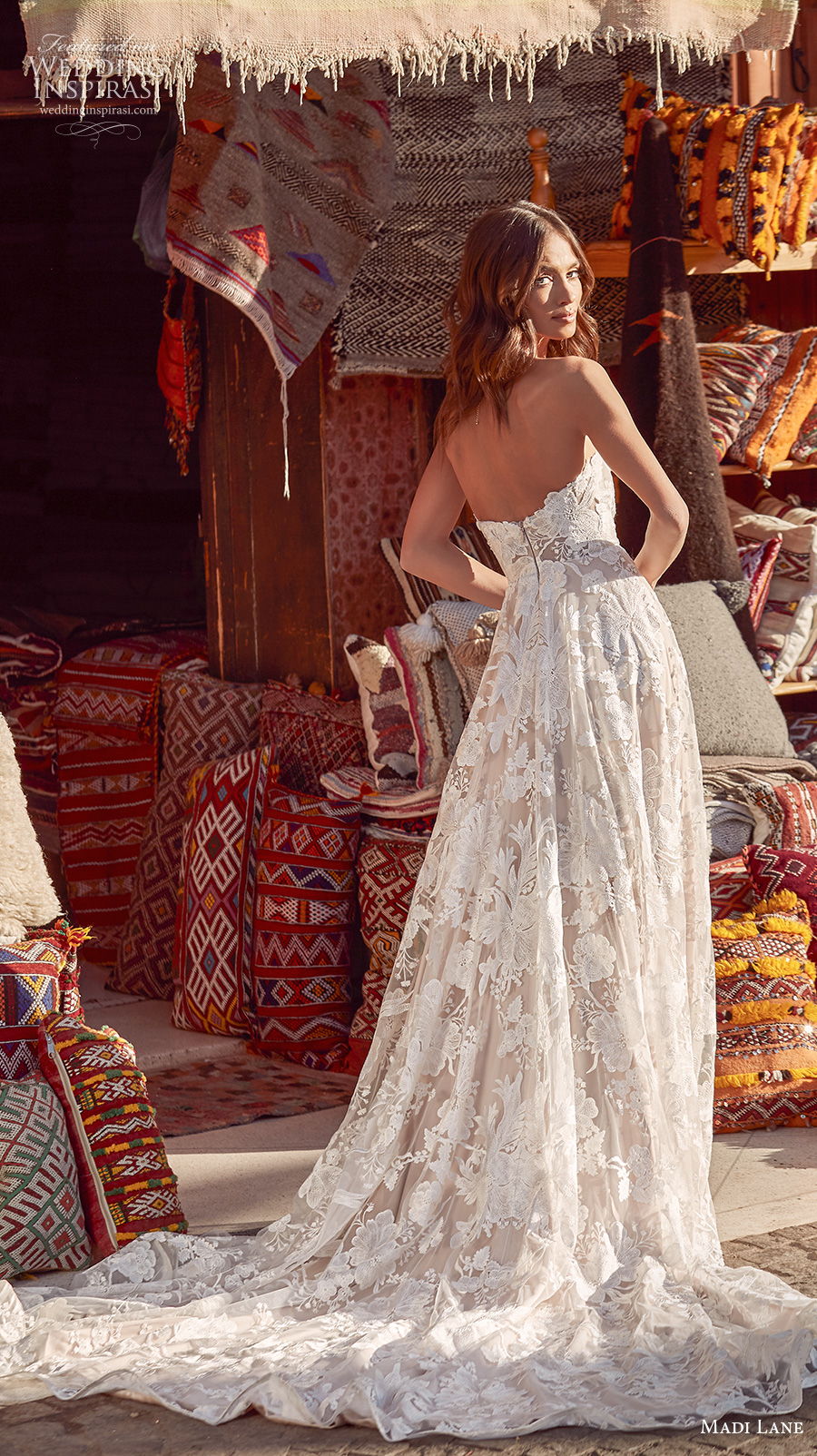 madi lane fall 2020 bridal strapless semi sweetheart neckline full embellishment romantic soft a line wedding dress mid back chapel train (8) bv madi lane fall 2020 bridal strapless semi sweetheart neckline full embellishment romantic soft a line wedding dress mid back chapel train (8) bv