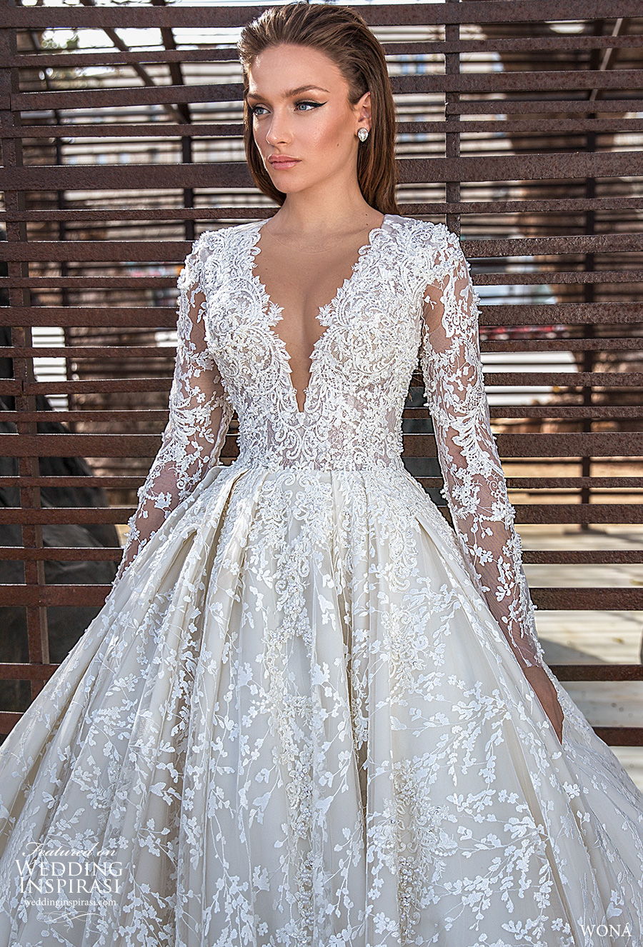 wona 2020 diva bridal long sleeves deep v neck full embellishment princess a line wedding dress royal train (12) zv wona 2020 diva bridal long sleeves deep v neck full embellishment princess a line wedding dress royal train (12) zv