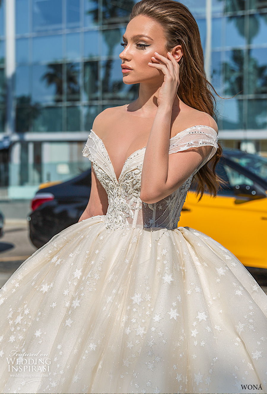 wona 2020 diva bridal off the shoulder sweetheart neckline full embellishment princess ball gown a lne wedding dress mid back chapel train (4) zv wona 2020 diva bridal off the shoulder sweetheart neckline full embellishment princess ball gown a lne wedding dress mid back chapel train (4) zv