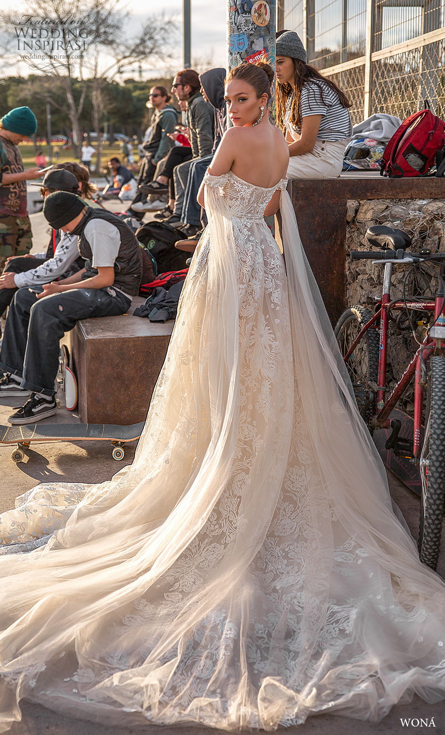 wona 2020 diva bridal off the shoulder sweetheart neckline full embellishment romantic a line wedding dress mid back chapel train (2) bv wona 2020 diva bridal off the shoulder sweetheart neckline full embellishment romantic a line wedding dress mid back chapel train (2) bv