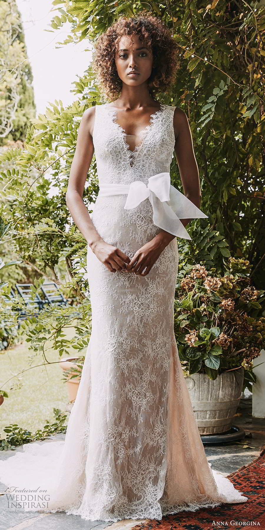 anna georgina 2021 bridal romance sleeveless thick straps v neckline embellished lace sheath wedding dress v back chapel train (6) mv anna georgina 2021 bridal romance sleeveless thick straps v neckline embellished lace sheath wedding dress v back chapel train (6) mv