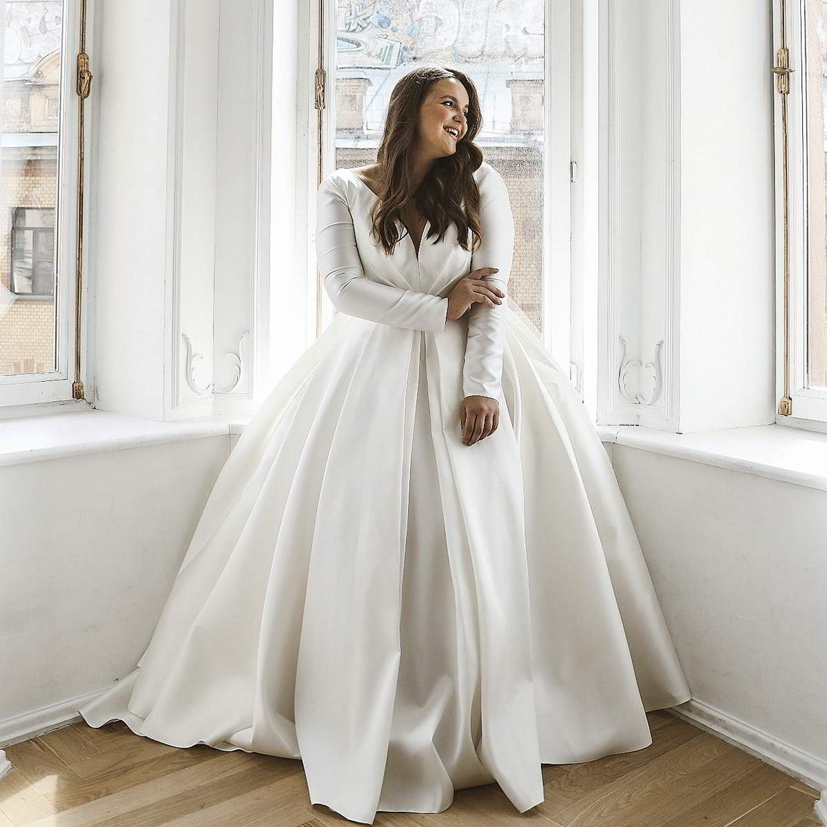 plus size wedding dress