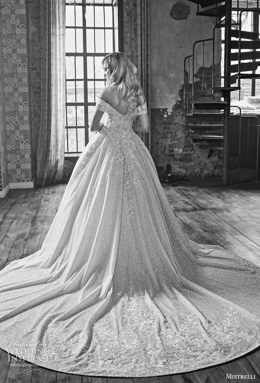 mistrelli 2021 royal drama bridal off the shoulder v neck full embellishment princess ball gown a line wedding dress v back chapel train (13) bv mistrelli 2021 royal drama bridal off the shoulder v neck full embellishment princess ball gown a line wedding dress v back chapel train (13) bv