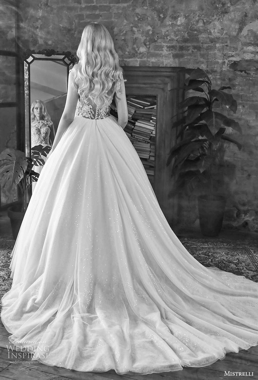 mistrelli 2021 royal drama bridal sleeveless jewel neck sweetheart neckline heavily embellished bodice romantic ball a line wedding dress sheer button back chapel train (15) bv mistrelli 2021 royal drama bridal sleeveless jewel neck sweetheart neckline heavily embellished bodice romantic ball a line wedding dress sheer button back chapel train (15) bv