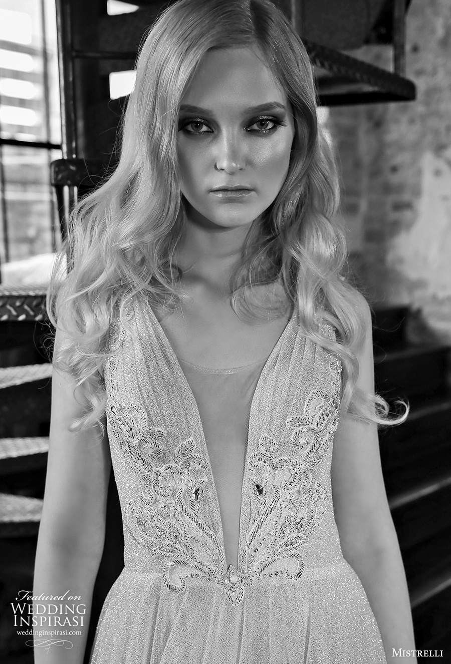 mistrelli 2021 royal drama bridal sleeveless with strap deep plunging v neck full embellishment glamorous a line wedding dress embellished back chapel train (8) zv mistrelli 2021 royal drama bridal sleeveless with strap deep plunging v neck full embellishment glamorous a line wedding dress embellished back chapel train (8) zv