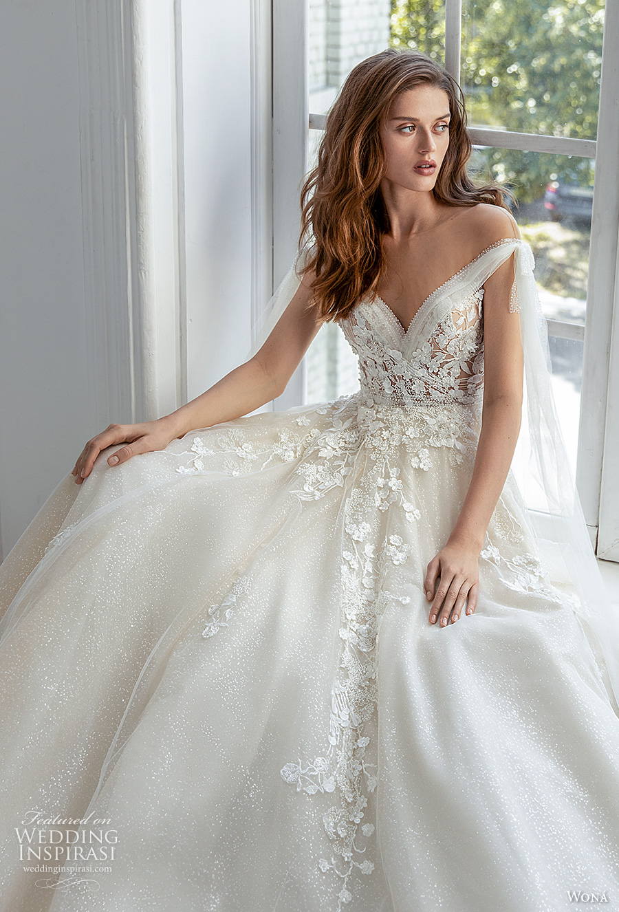 Romantic A Line Wedding Dresses 2024