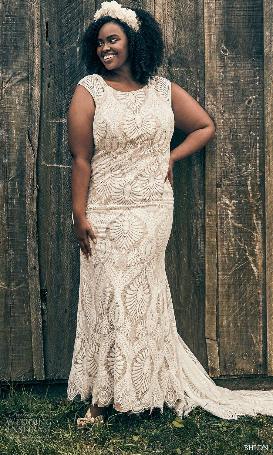 bhldn 2020 bridal plus size cap sleeves jewel neckline fully embellished lace sheath wedding dress (15) mv bhldn 2020 bridal plus size cap sleeves jewel neckline fully embellished lace sheath wedding dress (15) mv