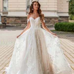 val stefani spring 2021 bridal collection featured on wedding inspirasi thumbnail