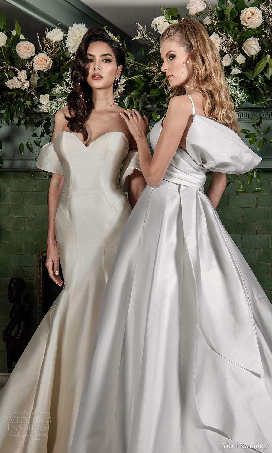 yumi katsura fall 2021 bridal detached short sleeves strapless sweethaertneckline clean minmalist fit flare mermaidn wedding dress chapel train (10) zv yumi katsura fall 2021 bridal detached short sleeves strapless sweethaertneckline clean minmalist fit flare mermaidn wedding dress chapel train (10) zv