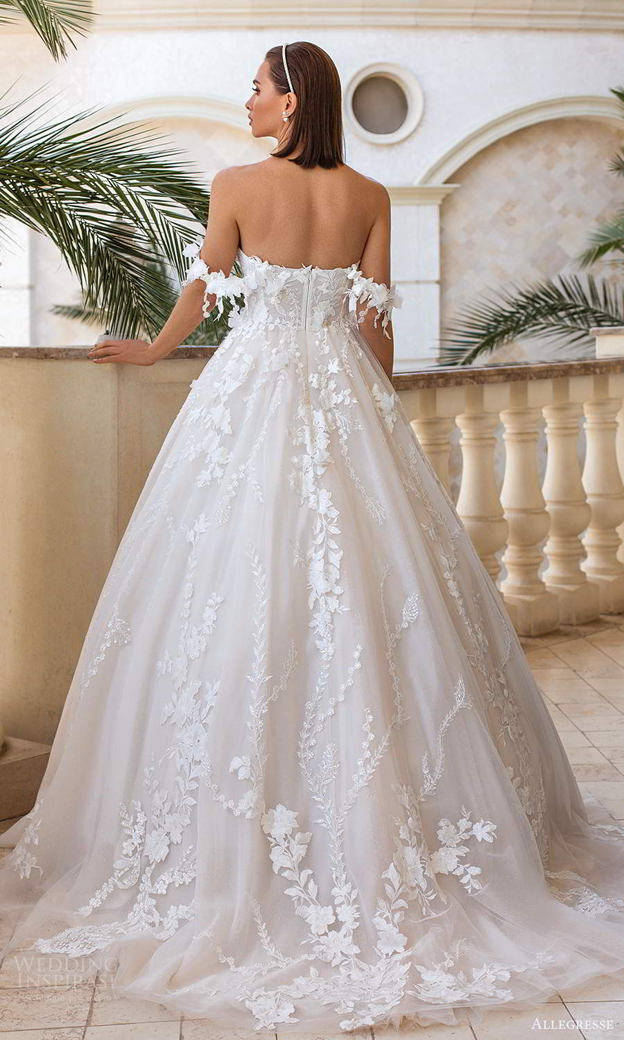 allegresse 2021 bridal off shoulder straps sweetheart neckline fully embellished a line ball gown wedding dress chapel train (15) bv allegresse 2021 bridal off shoulder straps sweetheart neckline fully embellished a line ball gown wedding dress chapel train (15) bv