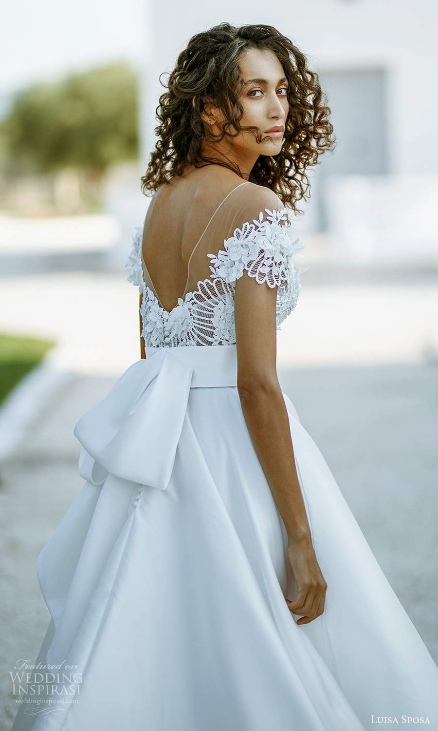 luisa sposa 2021 bridal short sleeve illusion bateau sweetheart neckline embellished bodice clean skirt a line ball gown wedding dress (9) zbv luisa sposa 2021 bridal short sleeve illusion bateau sweetheart neckline embellished bodice clean skirt a line ball gown wedding dress (9) zbv