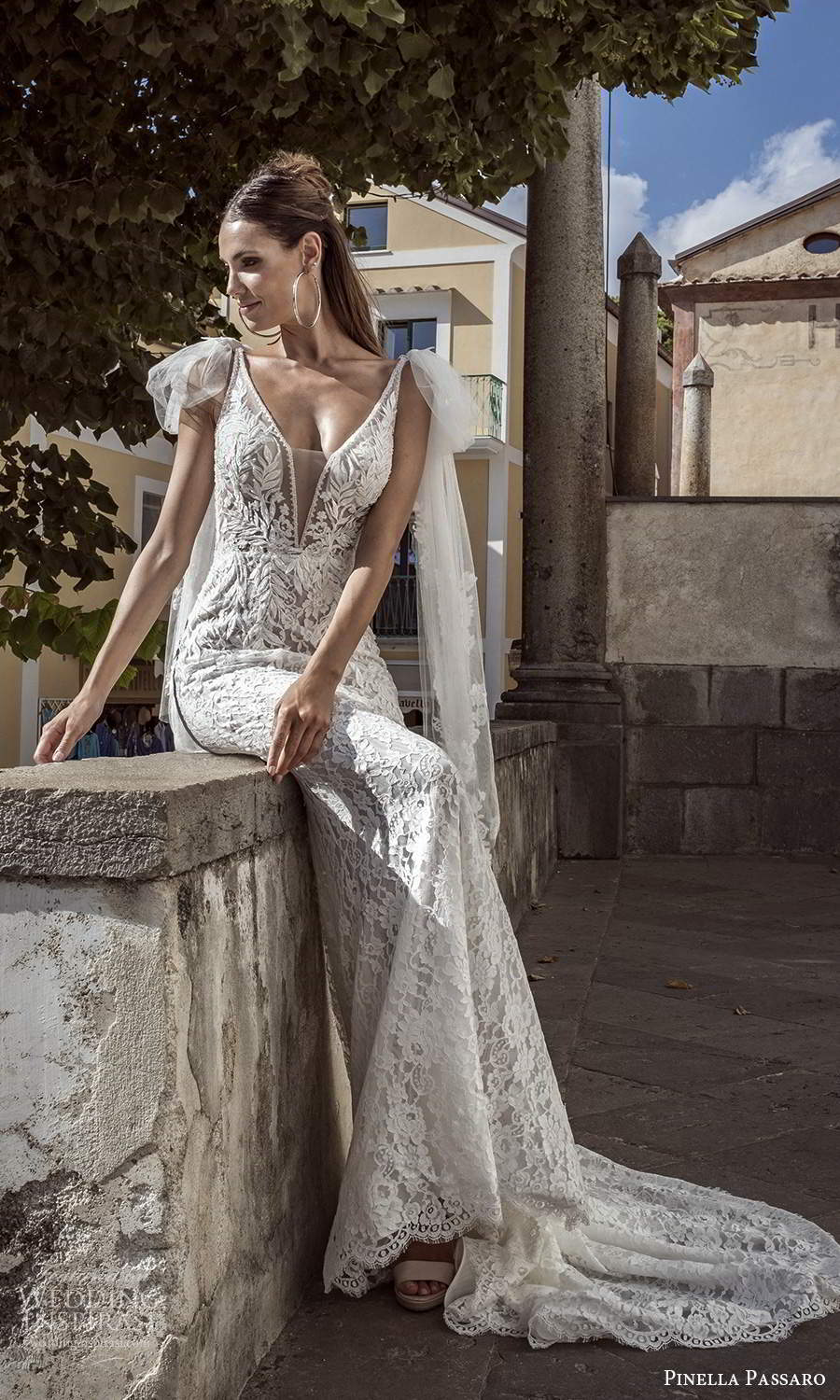 pinella passaro 2021 bridal sleeveless bow straps plunging v neckline fully embellished lace sheath wedding dress chapel train (15) mv pinella passaro 2021 bridal sleeveless bow straps plunging v neckline fully embellished lace sheath wedding dress chapel train (15) mv