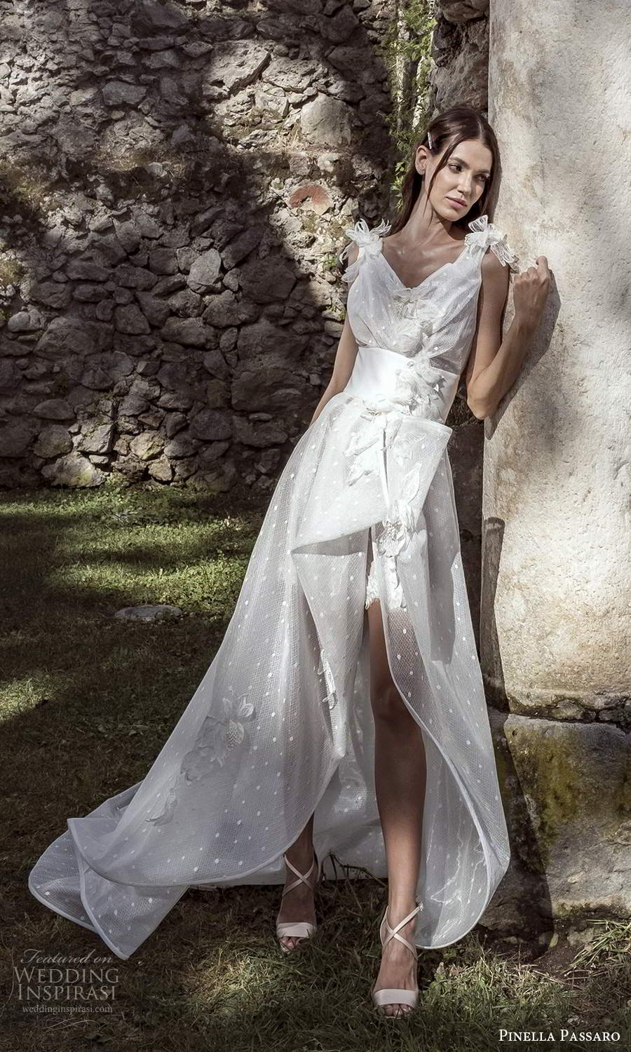 pinella passaro 2021 bridal sleeveless straps v neckline fully embellished a line ball gown wedding dress slit skirt chapel train (24) mv pinella passaro 2021 bridal sleeveless straps v neckline fully embellished a line ball gown wedding dress slit skirt chapel train (24) mv