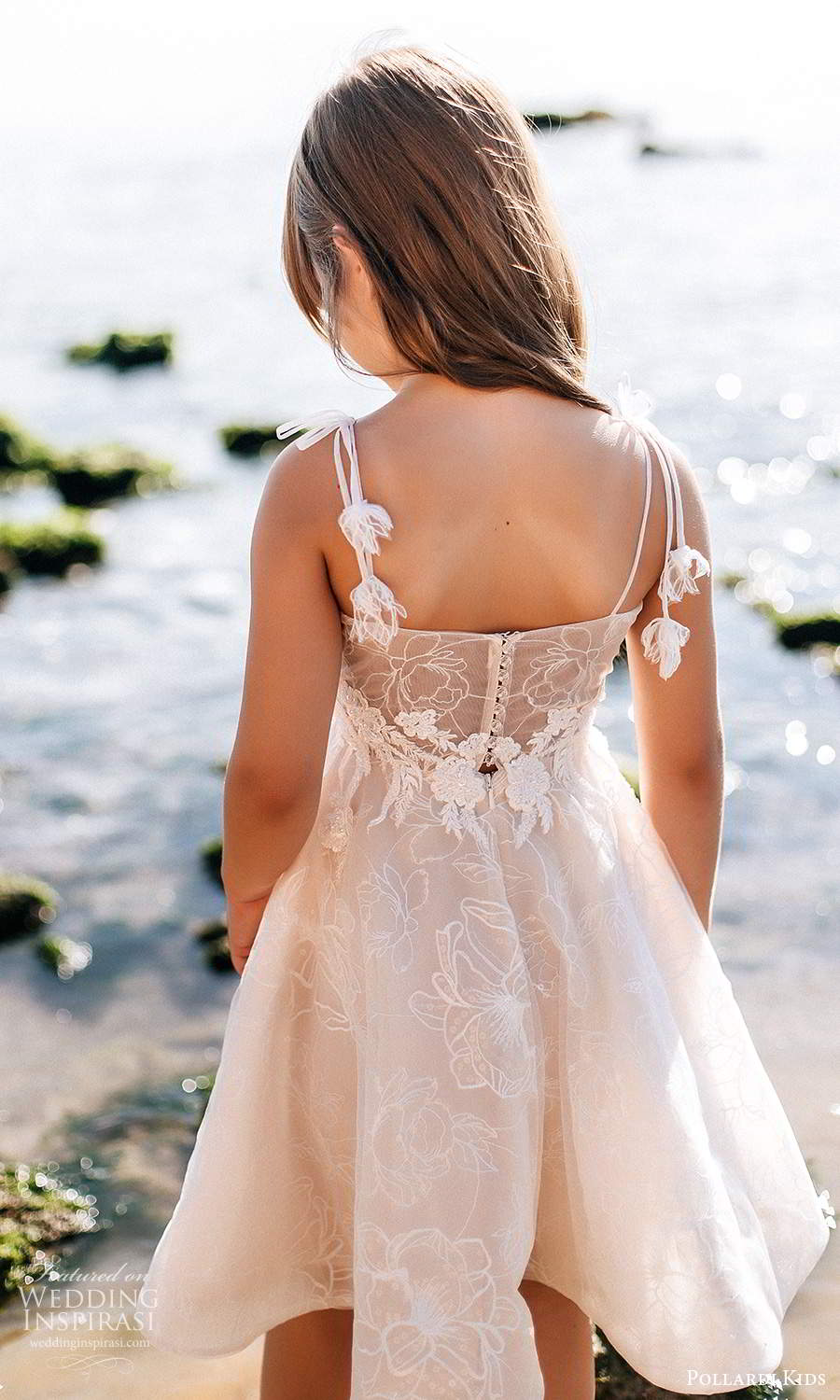 pollardi kids 2021 childrens sleeveless straps bneckline embellished bodice short flower girl dress (8) bv