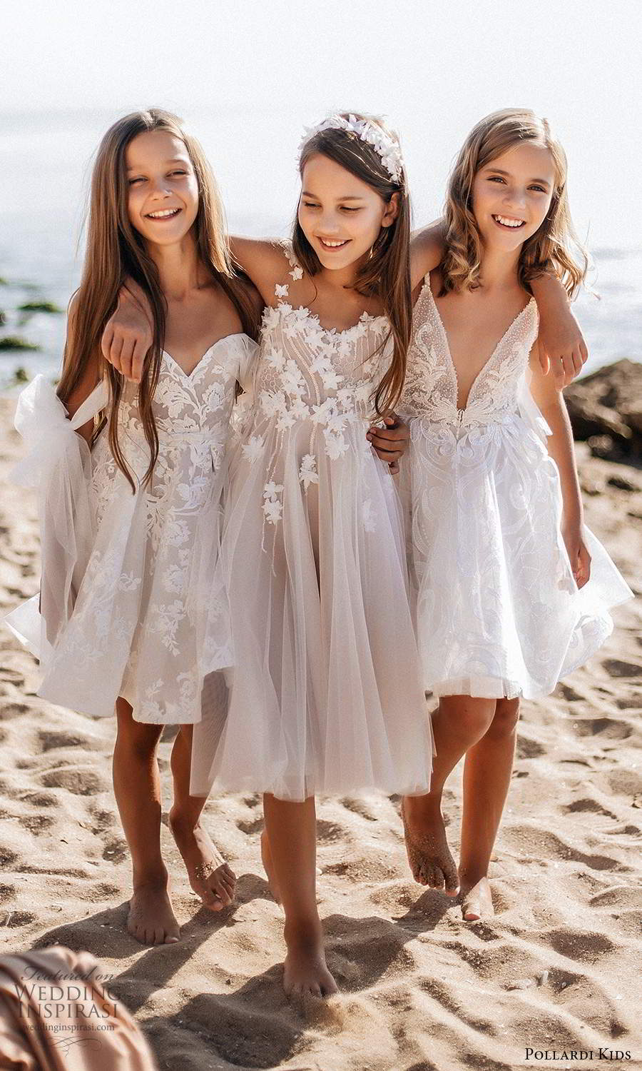 New Lace Mermaid Flower Girl Dress Kids Birthday Party First Communion  Dresses | eBay