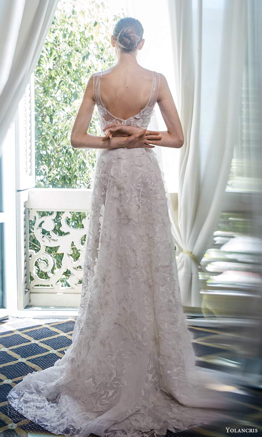 yolancris 2020 bridal couture sleeveless straps v necklnie fully embellished a line wedding dress chapel train (23) bv