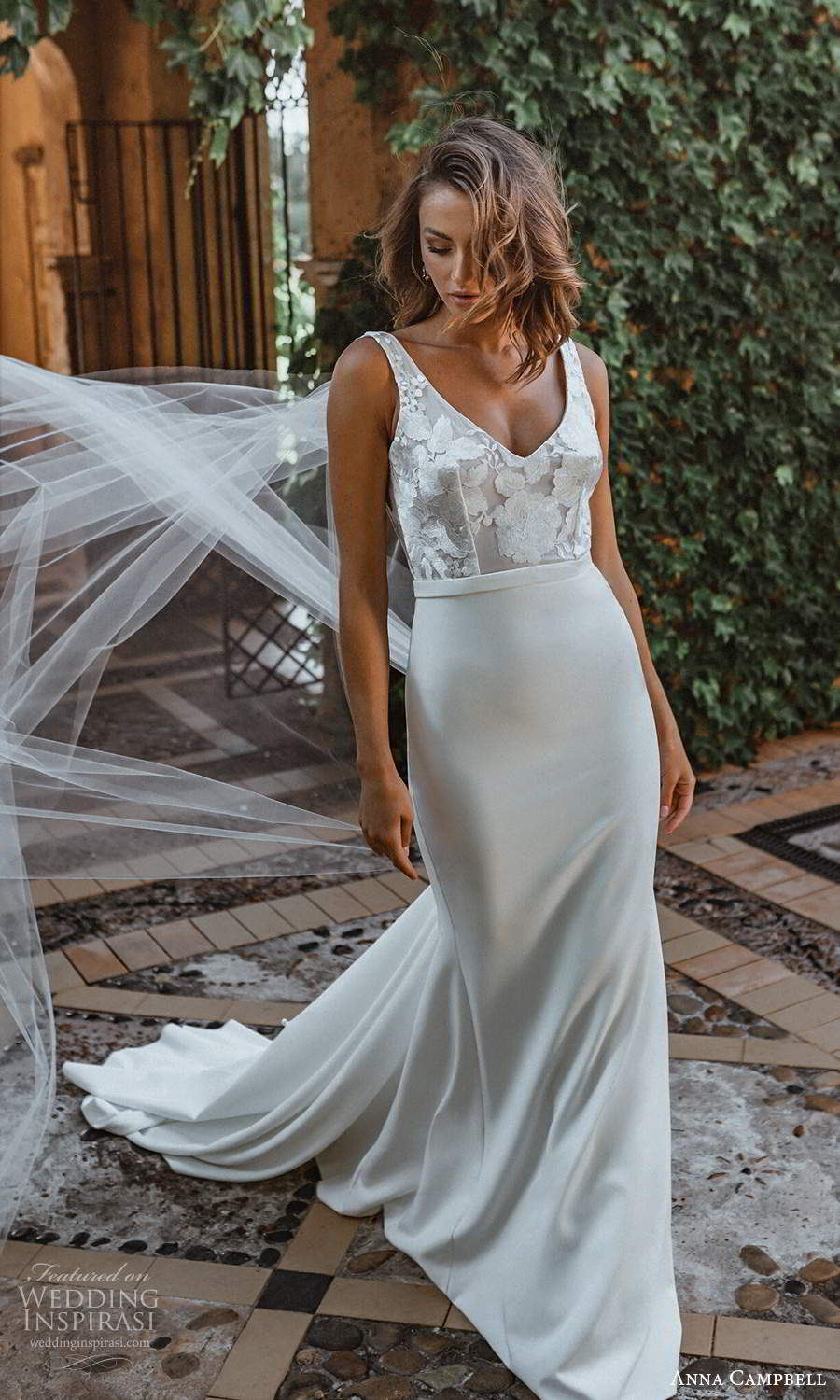 anna campbell 2021 bridal sleeveless straps v neckline embellished bodice sheath wedding dress chapel train (15) mv anna campbell 2021 bridal sleeveless straps v neckline embellished bodice sheath wedding dress chapel train (15) mv