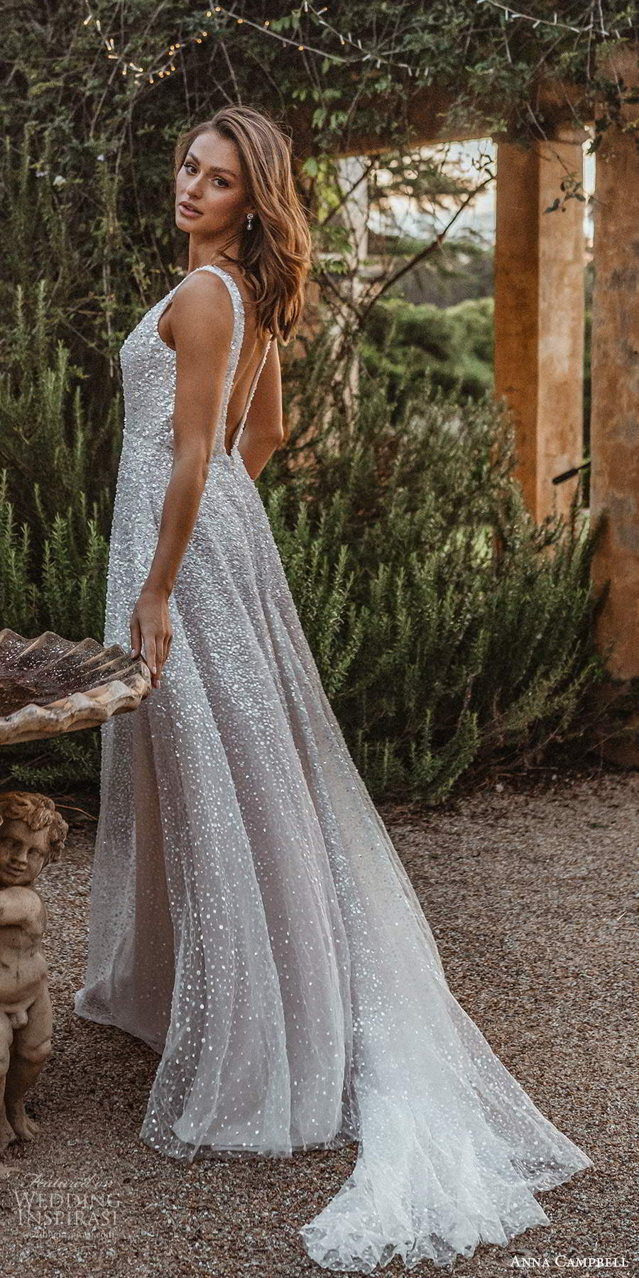 anna campbell 2021 bridal sleeveless straps v neckline fully embellished a line ball gown wedding dress chapel train (9) bv anna campbell 2021 bridal sleeveless straps v neckline fully embellished a line ball gown wedding dress chapel train (9) bv