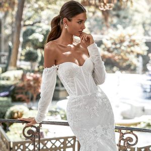 katy corso 2021 bridal collection featured on wedding inspirasi thumbnail