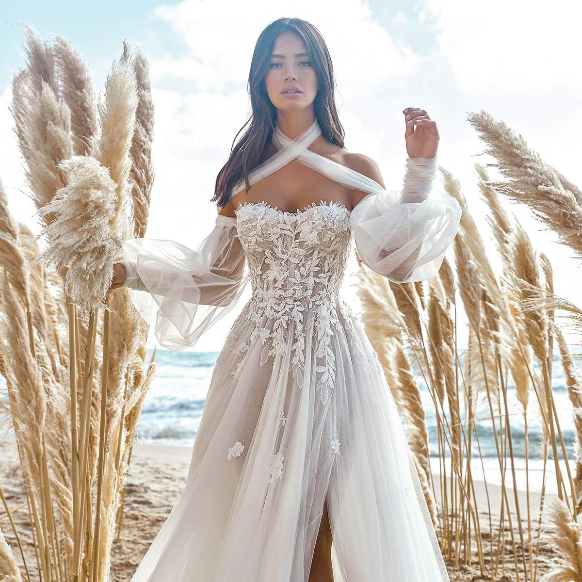 lee petra grebenau 2021 bridal collection featured on wedding inspirasi thumbnail