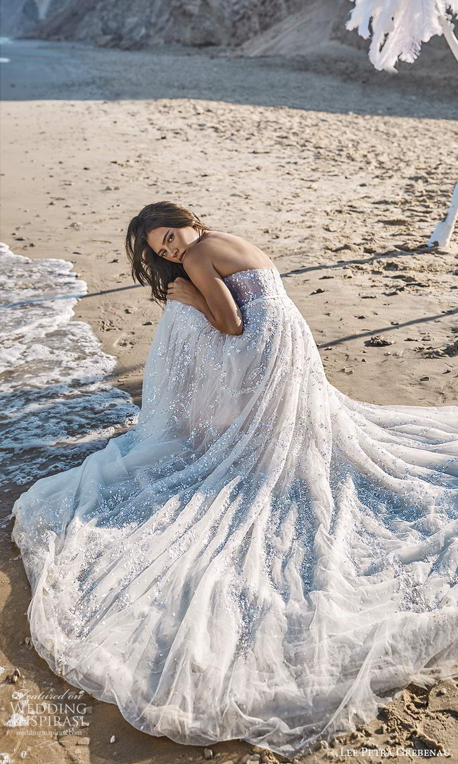 lee petra grebenau 2021 bridal strapless sweetheart neckline fully embellished a line ball gown wedding dress chapel train (8) bv lee petra grebenau 2021 bridal strapless sweetheart neckline fully embellished a line ball gown wedding dress chapel train (8) bv