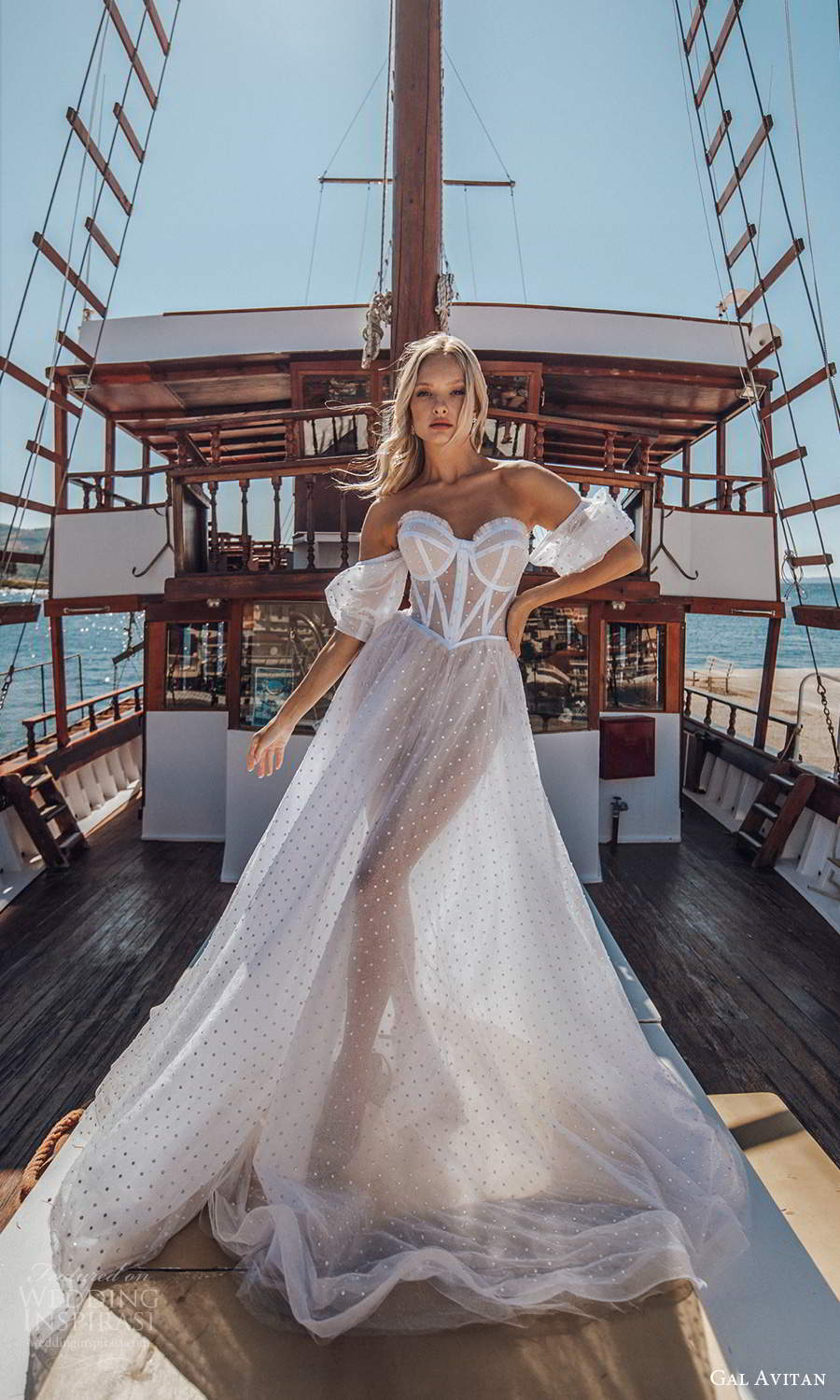 gal avitan 2021 bridal detached puff sleeves strapless sweetheart neckline corset bodice sheer a line ball gown wedding dress (9) mv gal avitan 2021 bridal detached puff sleeves strapless sweetheart neckline corset bodice sheer a line ball gown wedding dress (9) mv