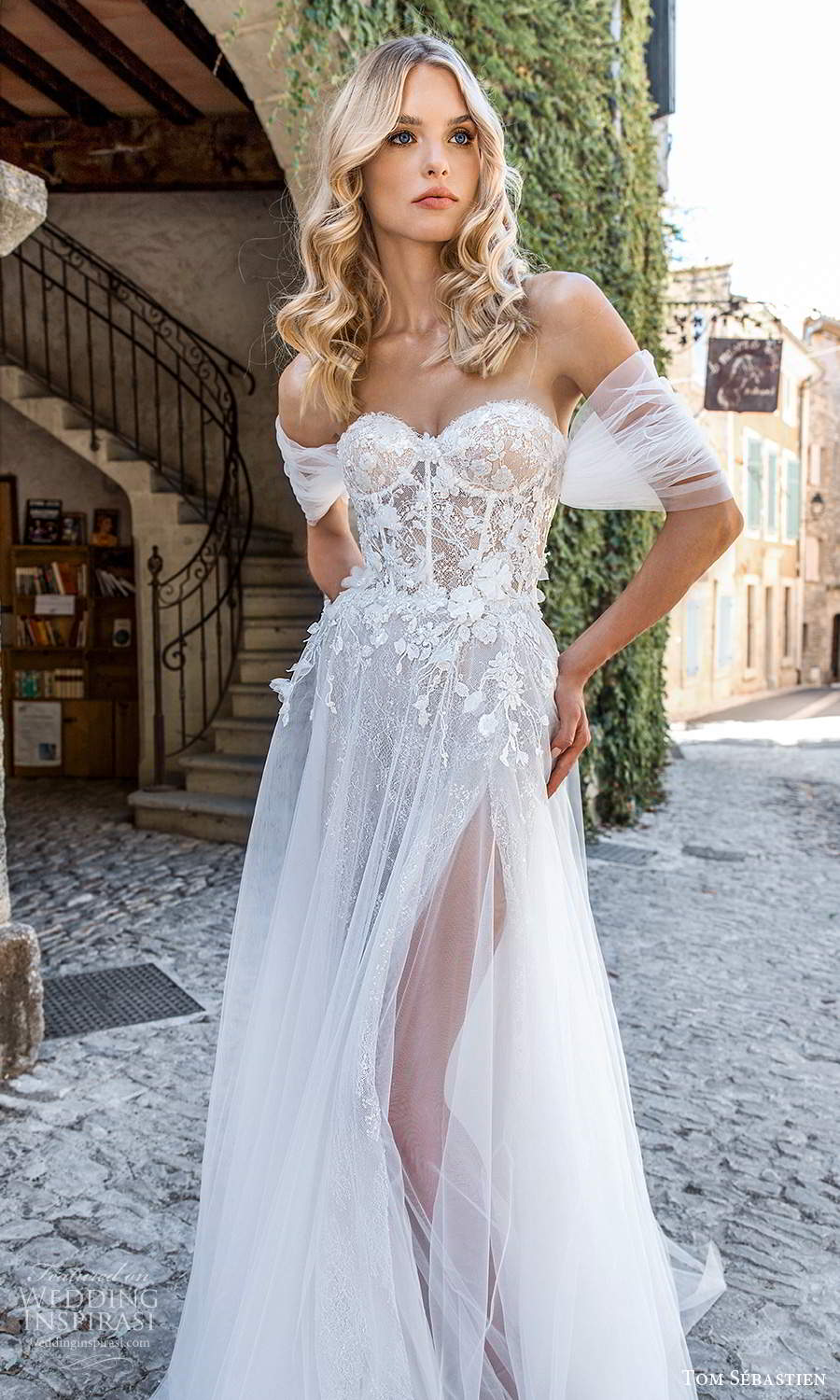 tom sebastien 2021 bridal provence off shoulder ruched straps strapless sweetheart neckline heavily embellished bodicea line ball gown wedding dress chapel train (8) mv tom sebastien 2021 bridal provence off shoulder ruched straps strapless sweetheart neckline heavily embellished bodicea line ball gown wedding dress chapel train (8) mv