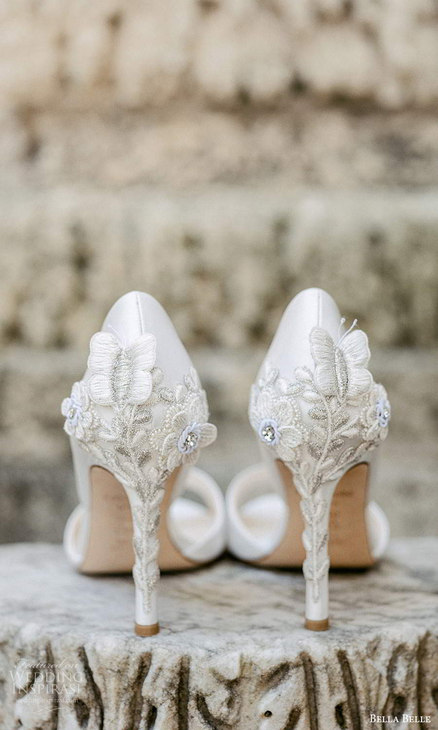 bella belle spring 2021 bridal shoes embellished high heel peep toe pumps (2) bv 