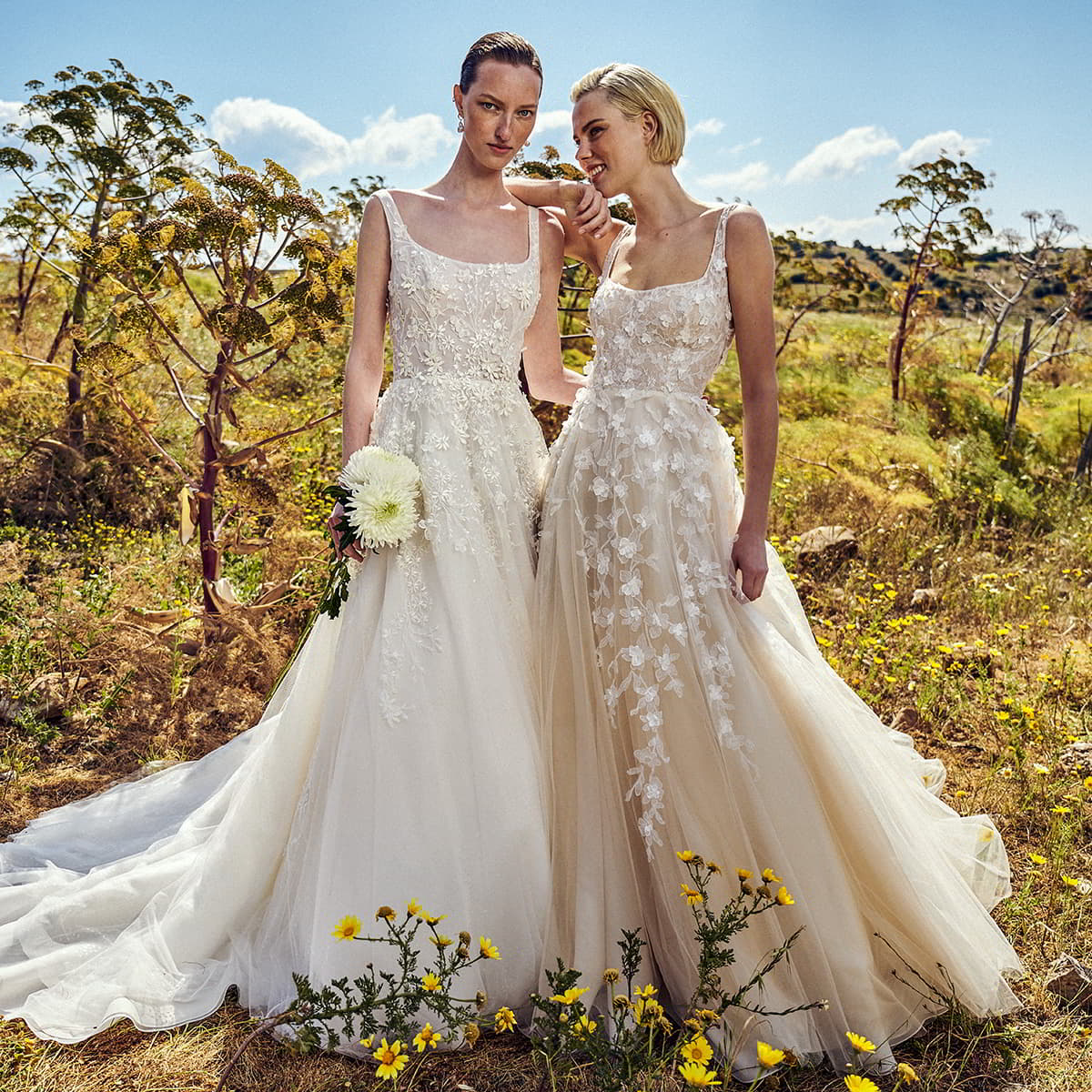 costarellos spring 2022 bridal collection featured on wedding inspirasi thumbnail