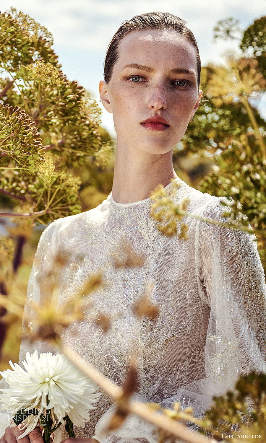 costarellos spring 2022 bridal long bishop sleeves jewel neckline fully embellished a line wedding dress chapel train (17) zv costarellos spring 2022 bridal long bishop sleeves jewel neckline fully embellished a line wedding dress chapel train (17) zv