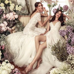 dany tabet 2021 belle fleur bridal collection featured on wedding inspirasi