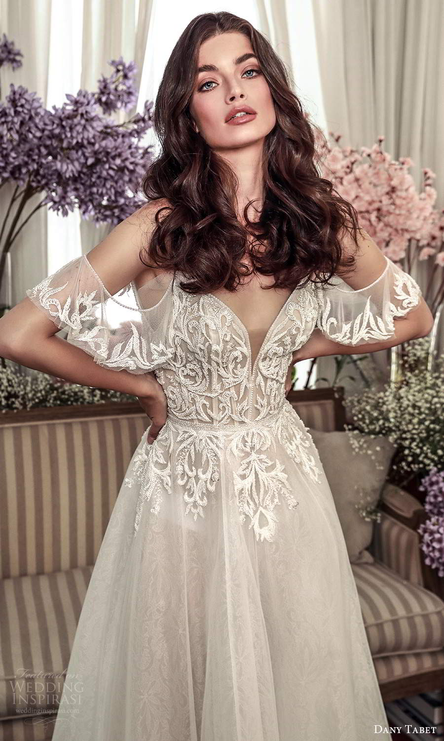 dany tabet 2021 belle fleur bridal sleeveless straps sweetheart neckline embellished bodice a line ball gown wedding dress chapel train (14) zv dany tabet 2021 belle fleur bridal sleeveless straps sweetheart neckline embellished bodice a line ball gown wedding dress chapel train (14) zv