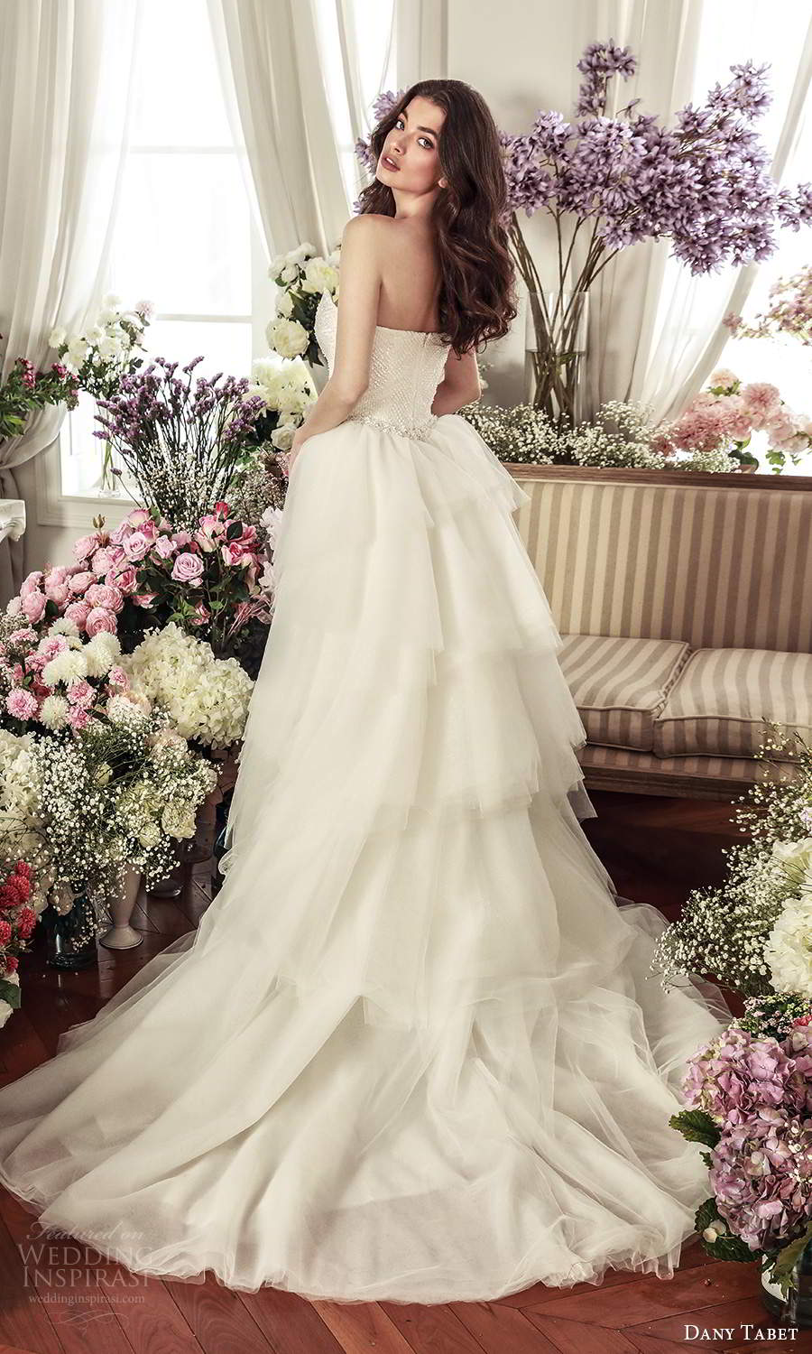 dany tabet 2021 belle fleur bridal strapless plunging sweetheart neckline fully embellished fit flare mermaid wedding dress chapel train a line ball gown overskirt (4) bv dany tabet 2021 belle fleur bridal strapless plunging sweetheart neckline fully embellished fit flare mermaid wedding dress chapel train a line ball gown overskirt (4) bv