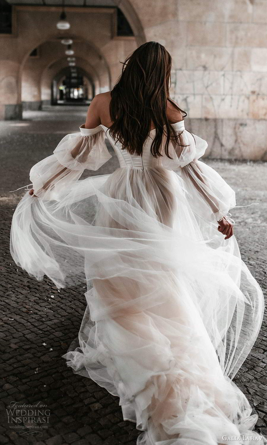 galia lahav spring 2022 gala bridal sheer bishop sleeps off shoulder scoop neckline clean minimalist a line ball gown wedding dress chapel train (10) bv galia lahav spring 2022 gala bridal sheer bishop sleeps off shoulder scoop neckline clean minimalist a line ball gown wedding dress chapel train (10) bv