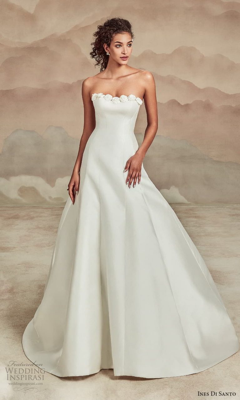 Ines Di Santo Spring 2022 Wedding Dresses — “The Goddess” Bridal ...