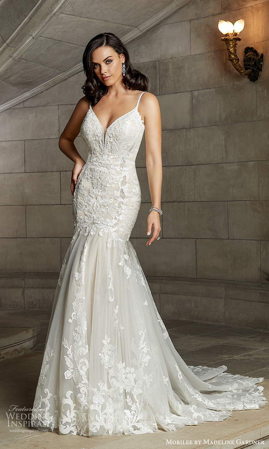 morilee madeline gardner spring 2022 bridal sleeveless straps sweetheart neckline fully embellishe lace sheath wedding dress chapel train (6) mv morilee madeline gardner spring 2022 bridal sleeveless straps sweetheart neckline fully embellishe lace sheath wedding dress chapel train (6) mv