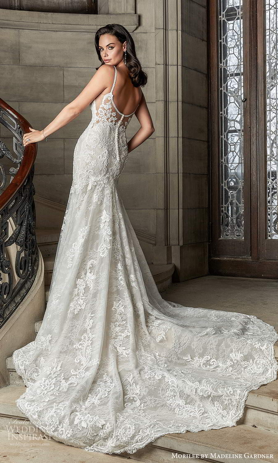 morilee madeline gardner spring 2022 bridal sleeveless straps sweetheart neckline fully embellished sheath wedding dress chapel train (5) bv morilee madeline gardner spring 2022 bridal sleeveless straps sweetheart neckline fully embellished sheath wedding dress chapel train (5) bv