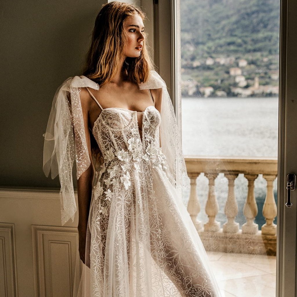 muse by berta spring 2022 bridal collection featured on wedding inspirasi thumbnail