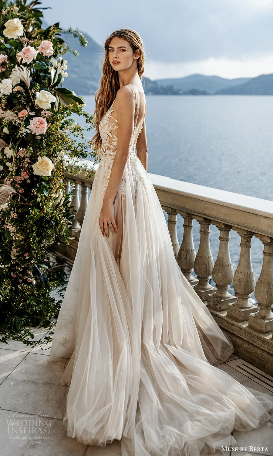 muse by berta spring 2022 bridal sleeveless straps plunging v neckline embellished bodice a line ball gown wedding dress chapel train (10) bv muse by berta spring 2022 bridal sleeveless straps plunging v neckline embellished bodice a line ball gown wedding dress chapel train (10) bv