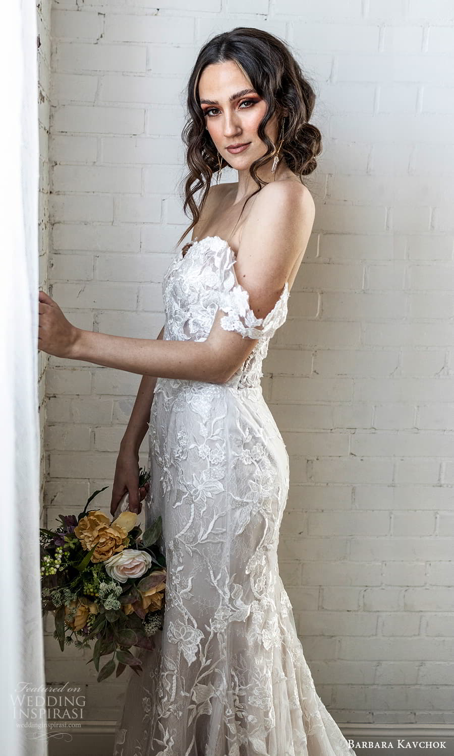 barbara kavchok 2022 nouveau bridal off shoulder straps sweetheart neckline fully embellished lace sheath wedding dress chapel train (10) zsv barbara kavchok 2022 nouveau bridal off shoulder straps sweetheart neckline fully embellished lace sheath wedding dress chapel train (10) zsv