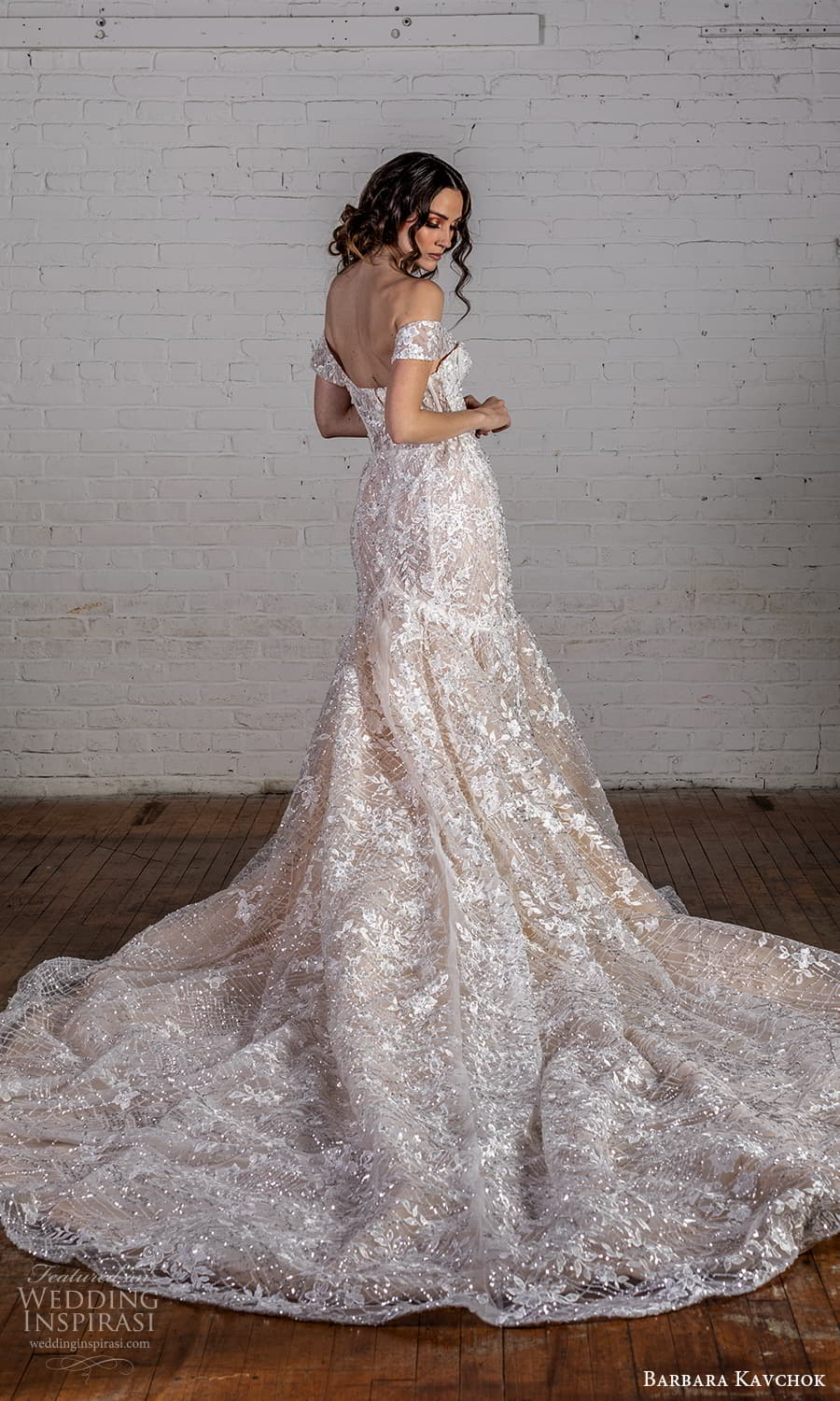 barbara kavchok 2022 nouveau bridal off shoulder strps sweetheart neckline fully embellished fit flare mermaid wedding dress hapel train (3) bv barbara kavchok 2022 nouveau bridal off shoulder strps sweetheart neckline fully embellished fit flare mermaid wedding dress hapel train (3) bv