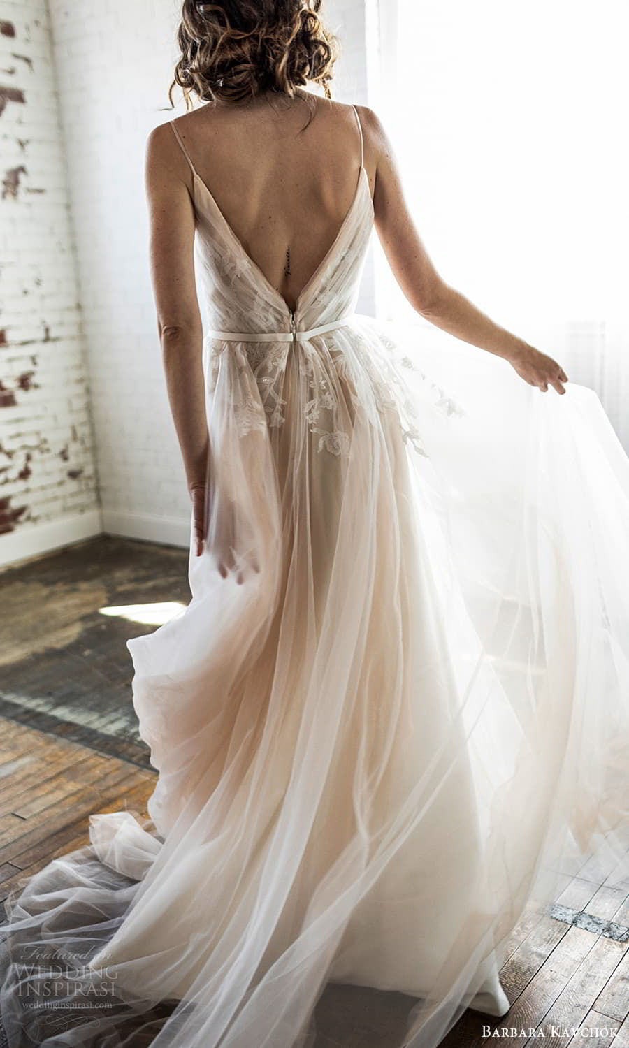 barbara kavchok 2022 nouveau bridal sleevelss straps v neckline ruched bodice a line ball gown wedding dress v back (13) bv barbara kavchok 2022 nouveau bridal sleevelss straps v neckline ruched bodice a line ball gown wedding dress v back (13) bv