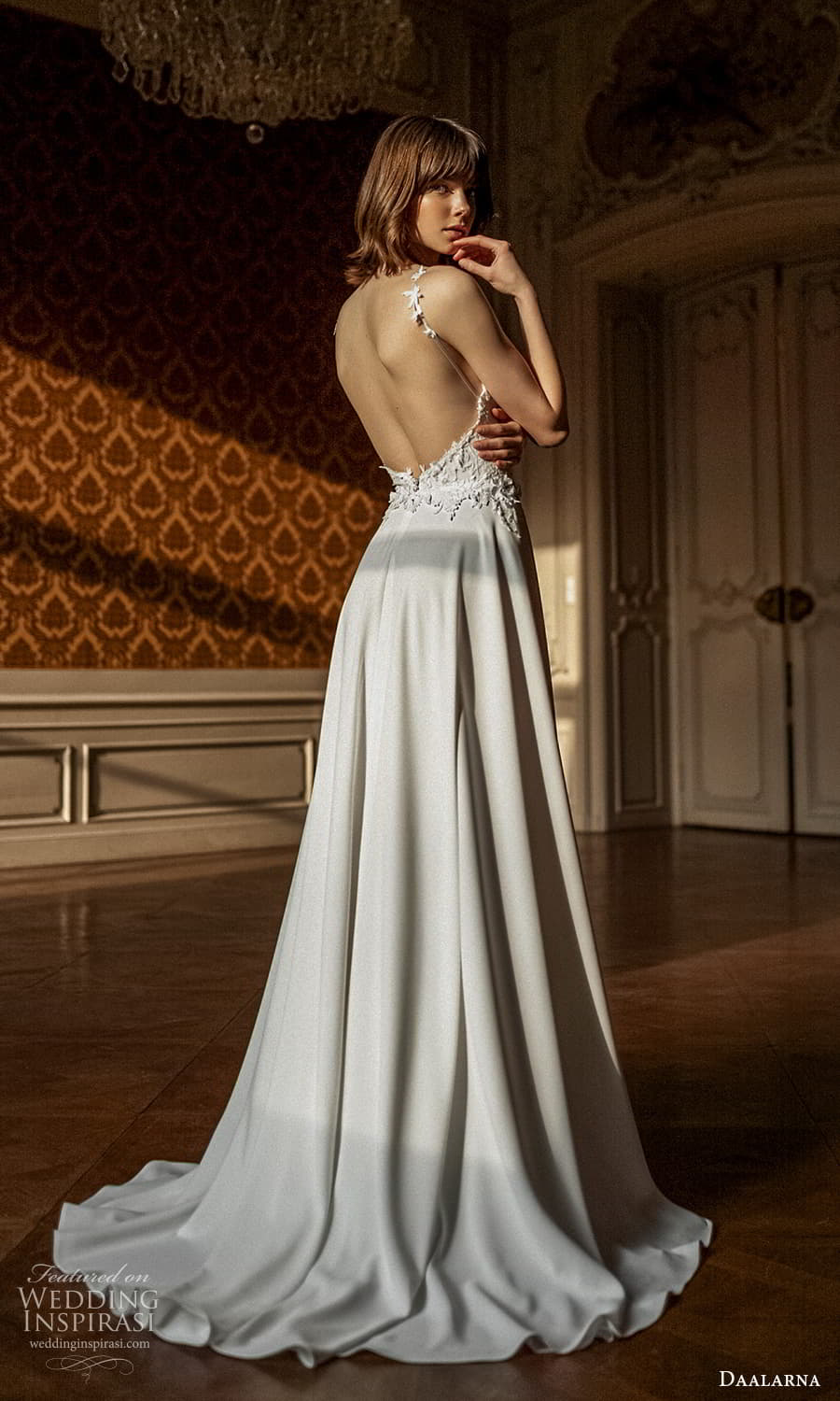 daalarna spring 2022 bridal sleeveless straps sweetheart neckline embellished bodice clean skirt a line wedding dress chapel train (29) bv daalarna spring 2022 bridal sleeveless straps sweetheart neckline embellished bodice clean skirt a line wedding dress chapel train (29) bv