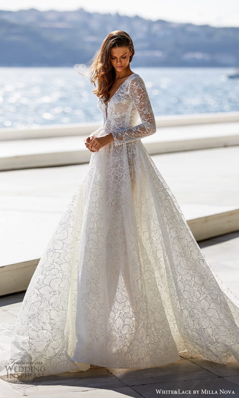 White&Lace by Milla Nova 2022 Wedding Dresses | Wedding Inspirasi