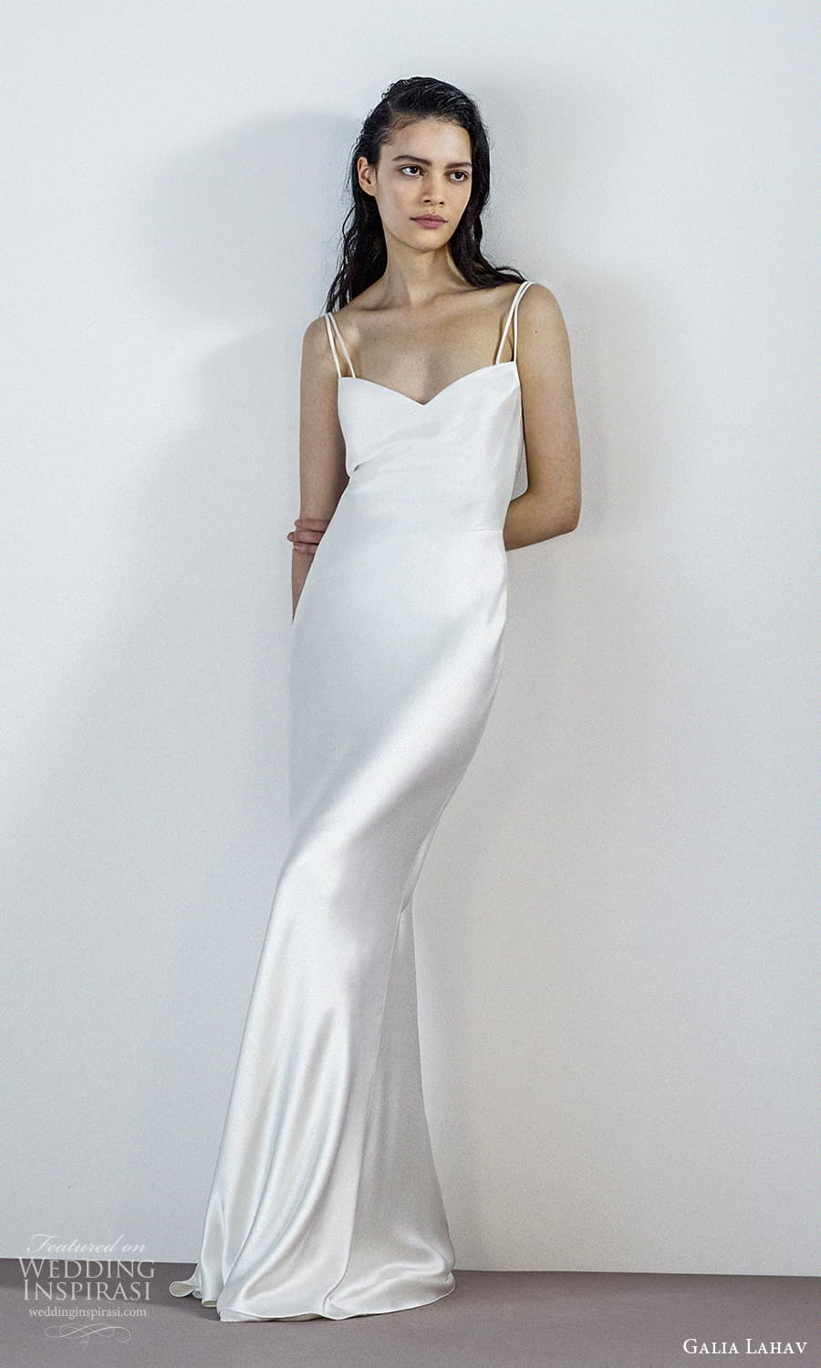 galia lahav 2022 pret bridal sleeveless double straps sweetheart neckline clean minimalist sheath wedding dress (9) mv
