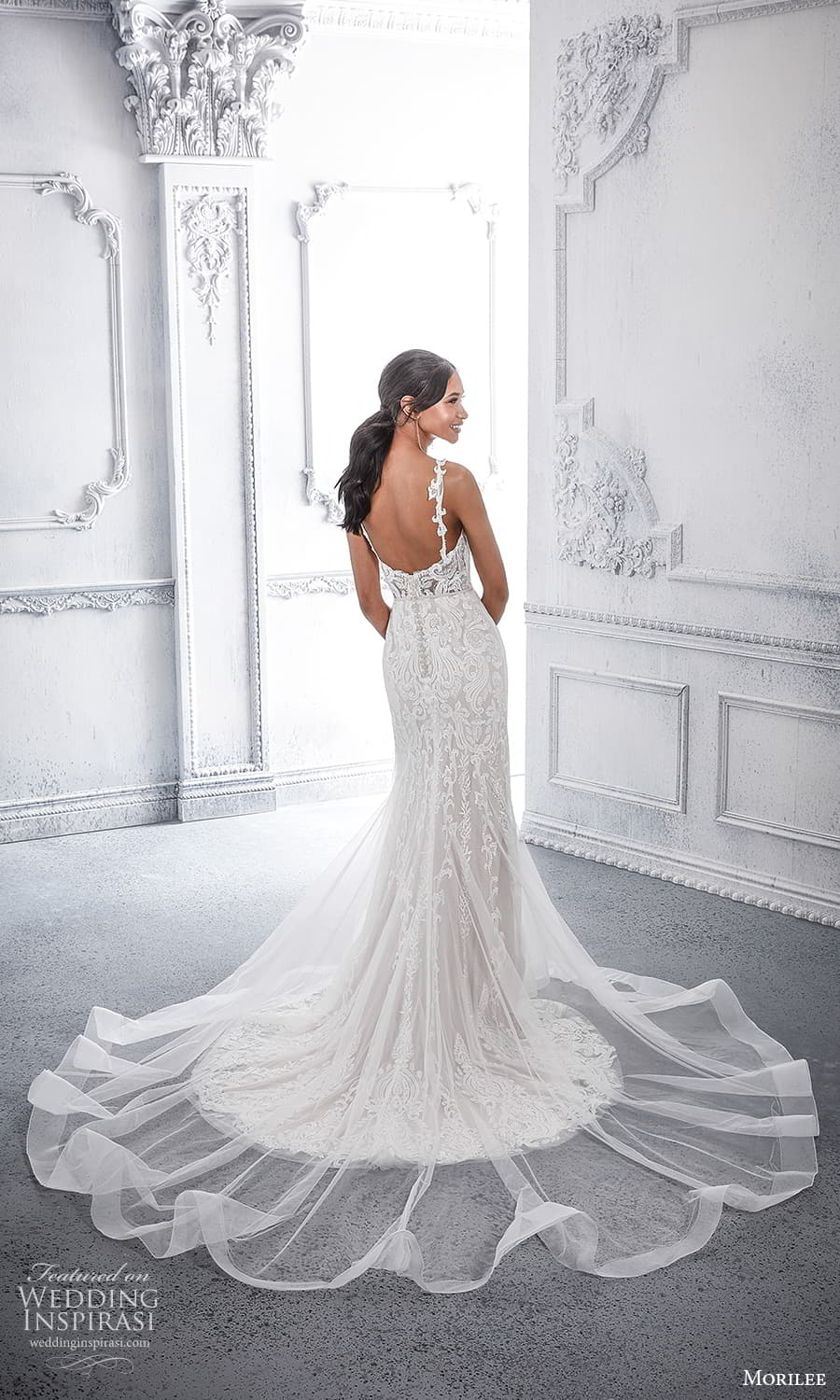 morilee spring 2022 bridal sleeveless straps sweetheart neckline fully embellished sheath wedding dress chapel train (18) bv morilee spring 2022 bridal sleeveless straps sweetheart neckline fully embellished sheath wedding dress chapel train (18) bv