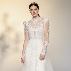 justin alexander signature spring 2022 bridal collection featured on wedding inspirasi