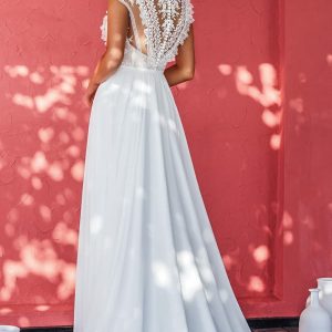 la petra 2021 bridal cap sleeve jewel sweetheart neckline embellished bodice clean skirt a line wedding dress chapel train (26) bv